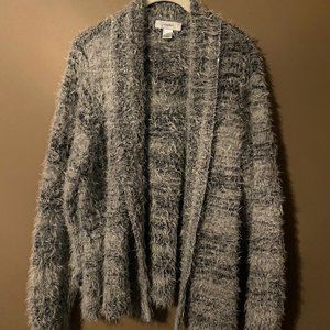 Warm, Fuzzy, Open Cardigan